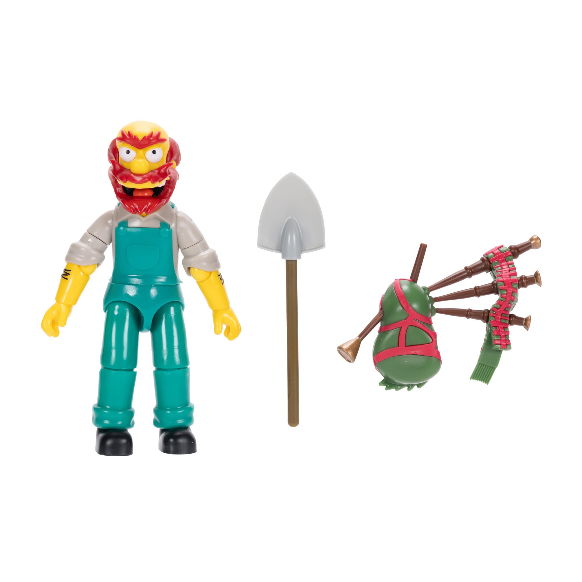 JAKKS Pacific Disney The Simpsons Action Figures 4-Pack 5-Inch Collectible Figures from Wave 1 - Homer, Bart, Groundskeeper Willie, and Otto - Image 3