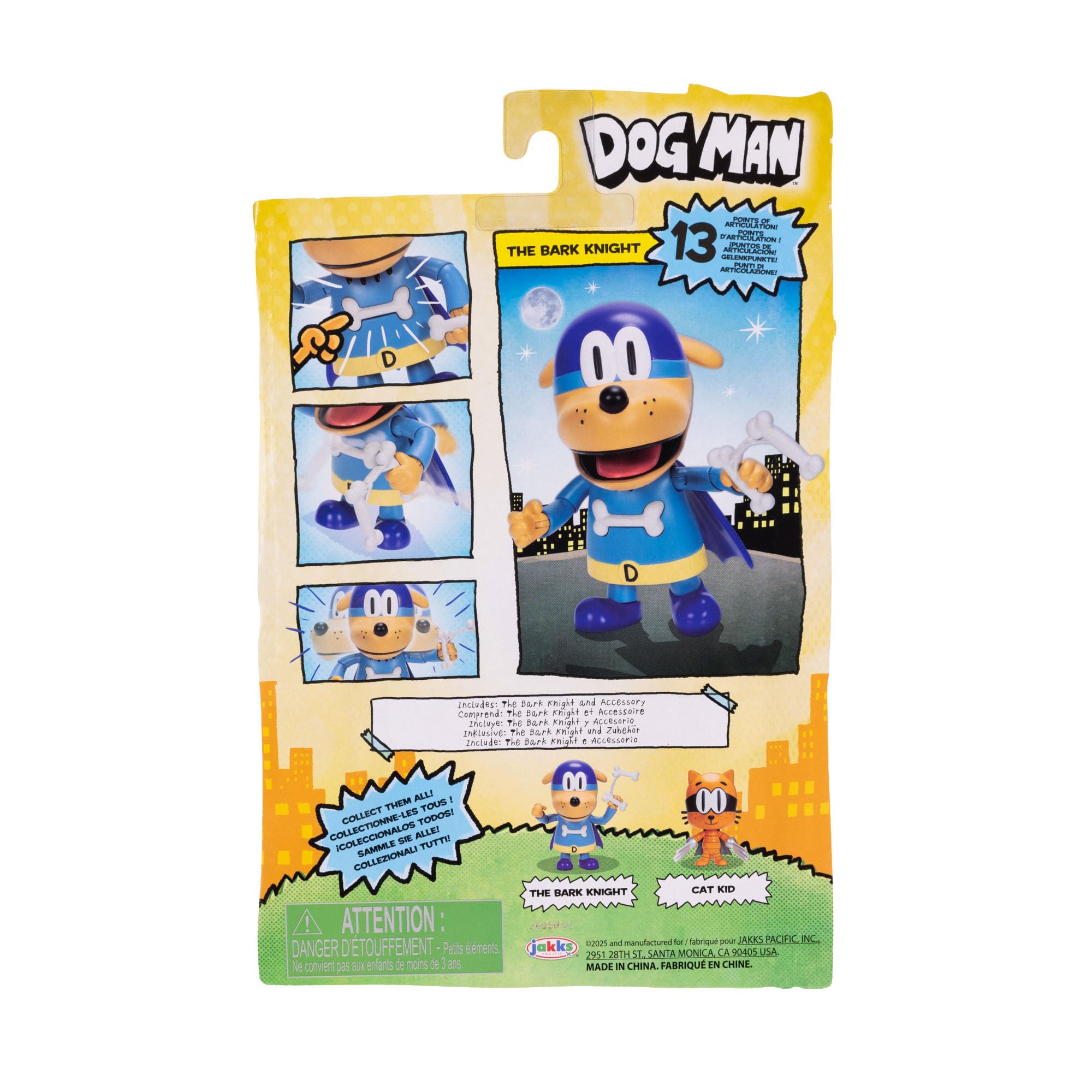 JAKKS Pacific Dog Man 5" Figure - Bark Night - Image 7