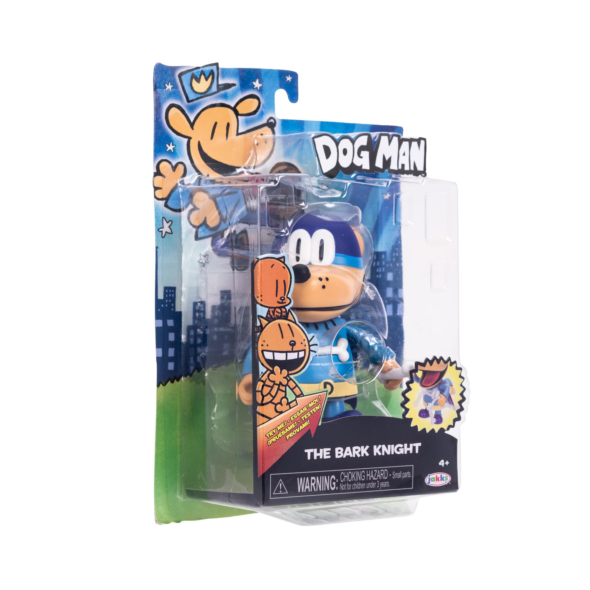 JAKKS Pacific Dog Man 5" Figure - Bark Night - Image 8