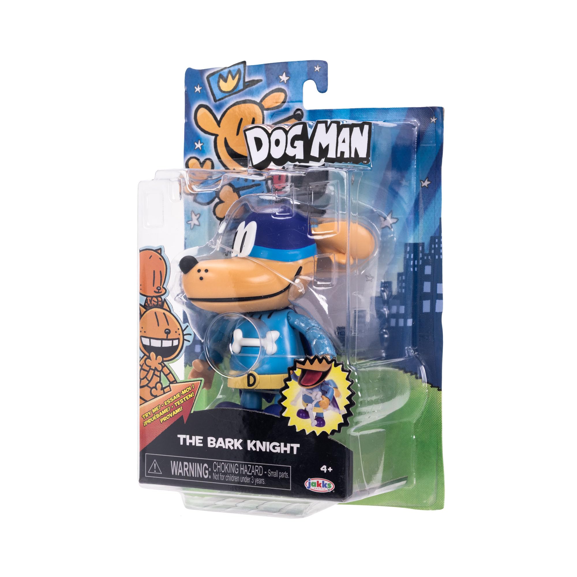 JAKKS Pacific Dog Man 5" Figure - Bark Night - Image 9