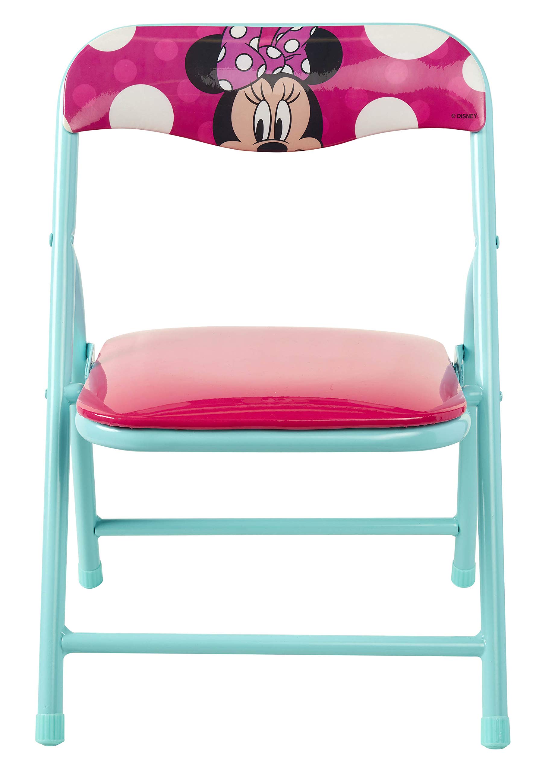 Jakks Pacific Minnie Jr Activity Table Set with One Chairs ,Teal and Red - Image 8