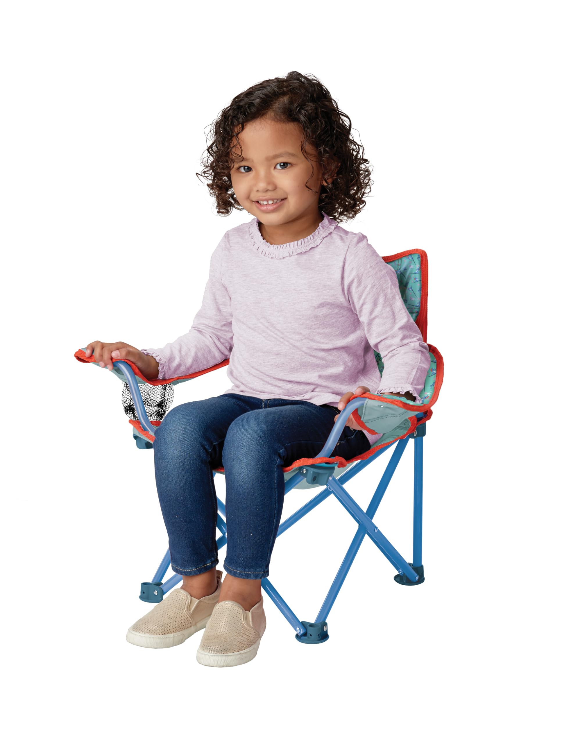 Lilo & Stitch Children's Chair Foldable Camp Chairs for Kids - Fold and Go Chair for Park, Sports or Patio Includes Carry Bag, by JAKKS Pacific Toddlers 24M+ - Image 4