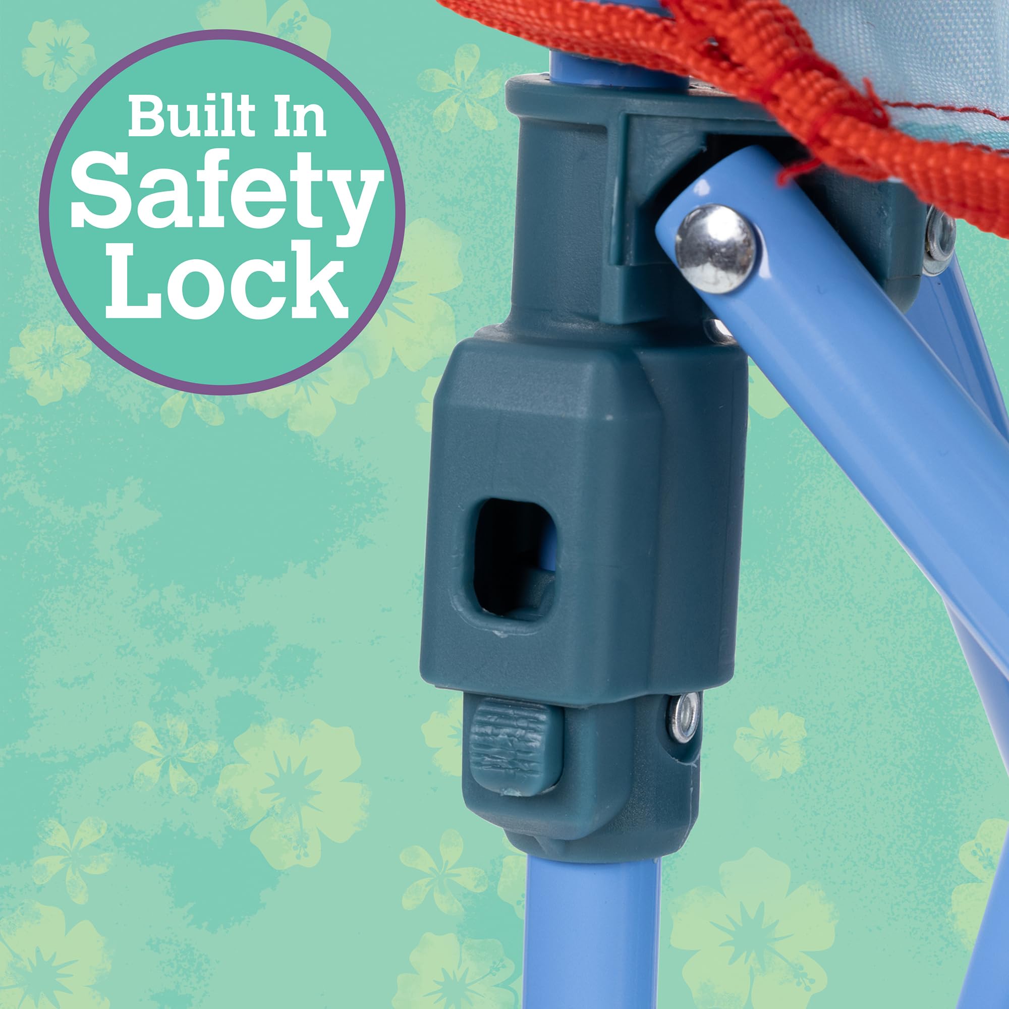 Lilo & Stitch Children's Chair Foldable Camp Chairs for Kids - Fold and Go Chair for Park, Sports or Patio Includes Carry Bag, by JAKKS Pacific Toddlers 24M+ - Image 5