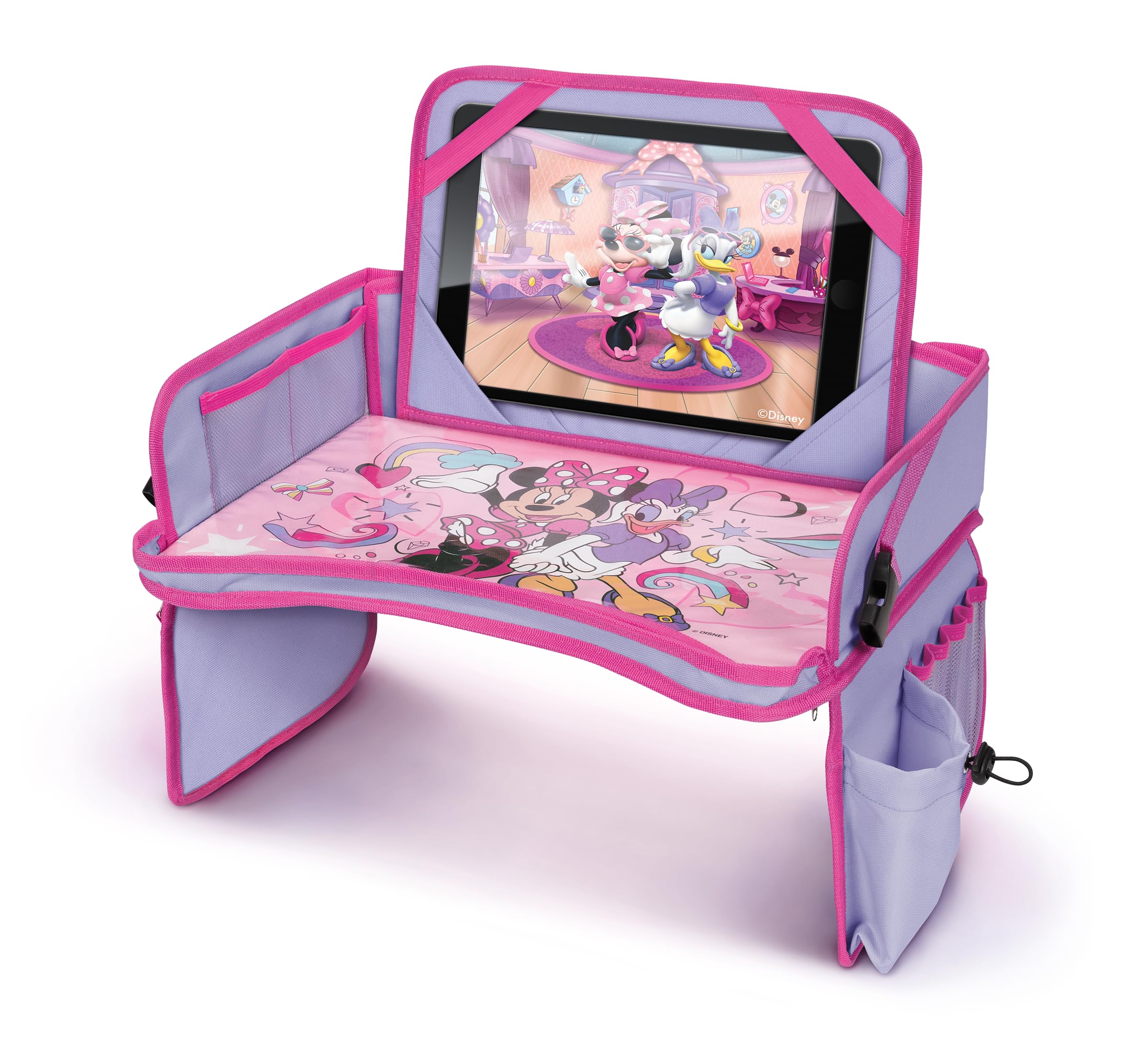 Minnie Mouse Kids Travel Tray for Toddler, Car Seat Tray for Roadtrip Essentials & Activities - Image 3