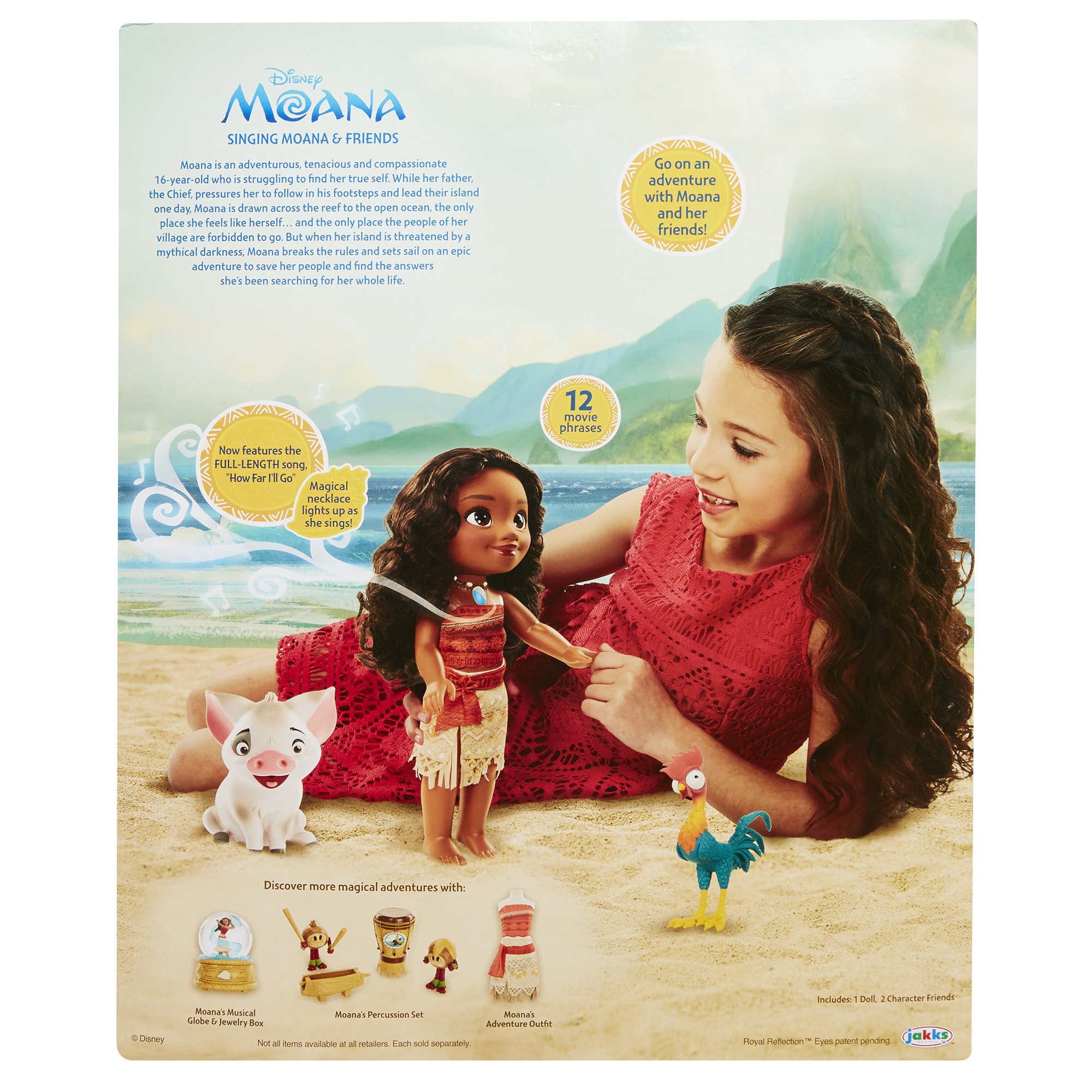 Moana Disney's Singing Adventure Doll and Friends Doll Playset - Image 5