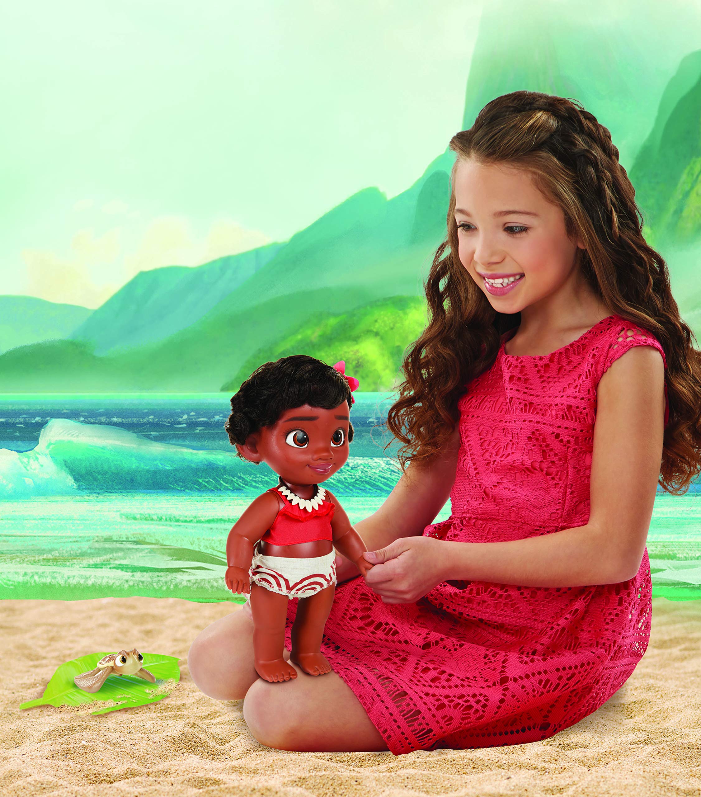 Moana New Spring 2018 Disney's Young Moana Doll 12 Inches Girls Baby Doll - Image 6