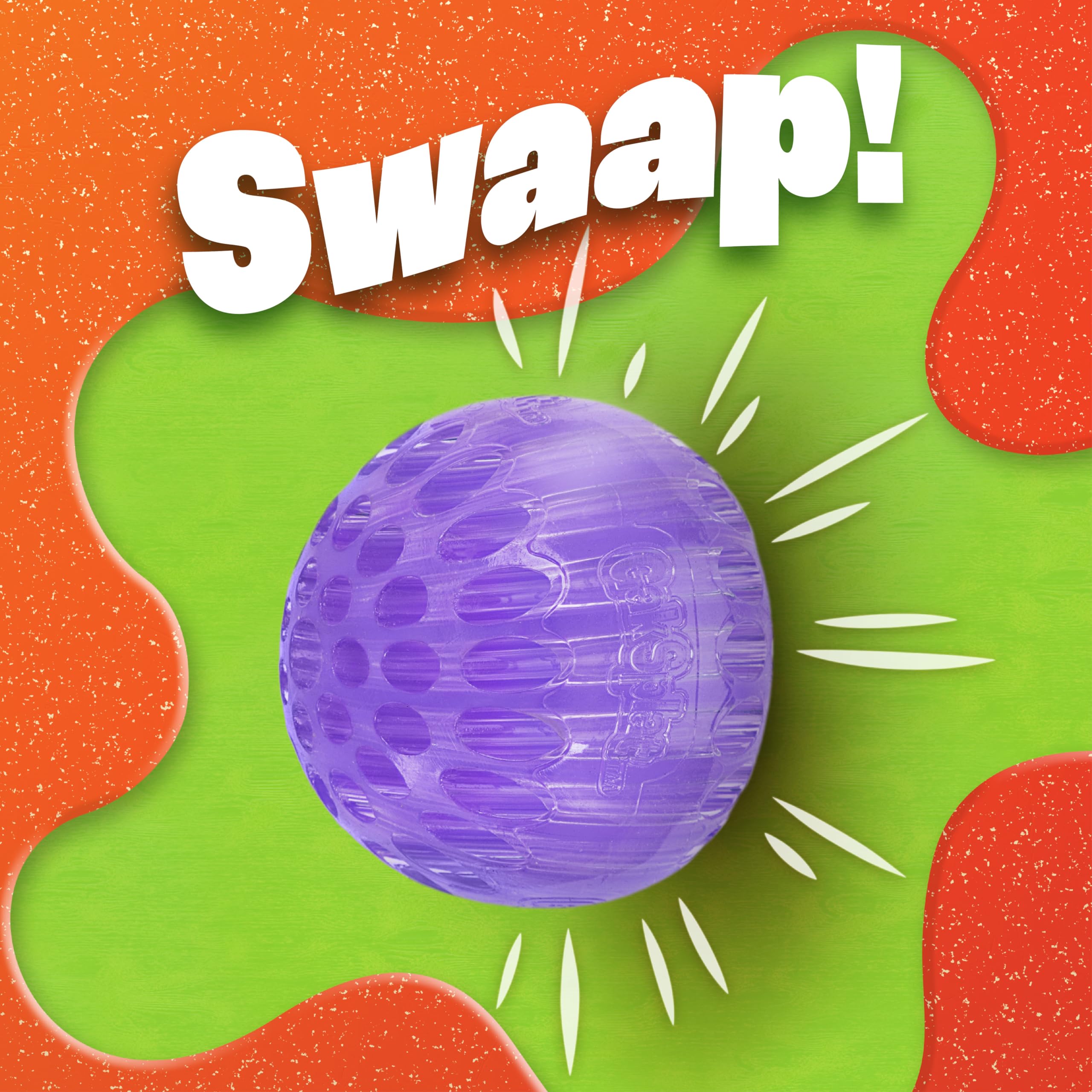 Nickelodeon Gak Splat 2 Balls + 1 Football Sport Ball 3-Pack Bundle, Throw, Catch, Play! - Image 5