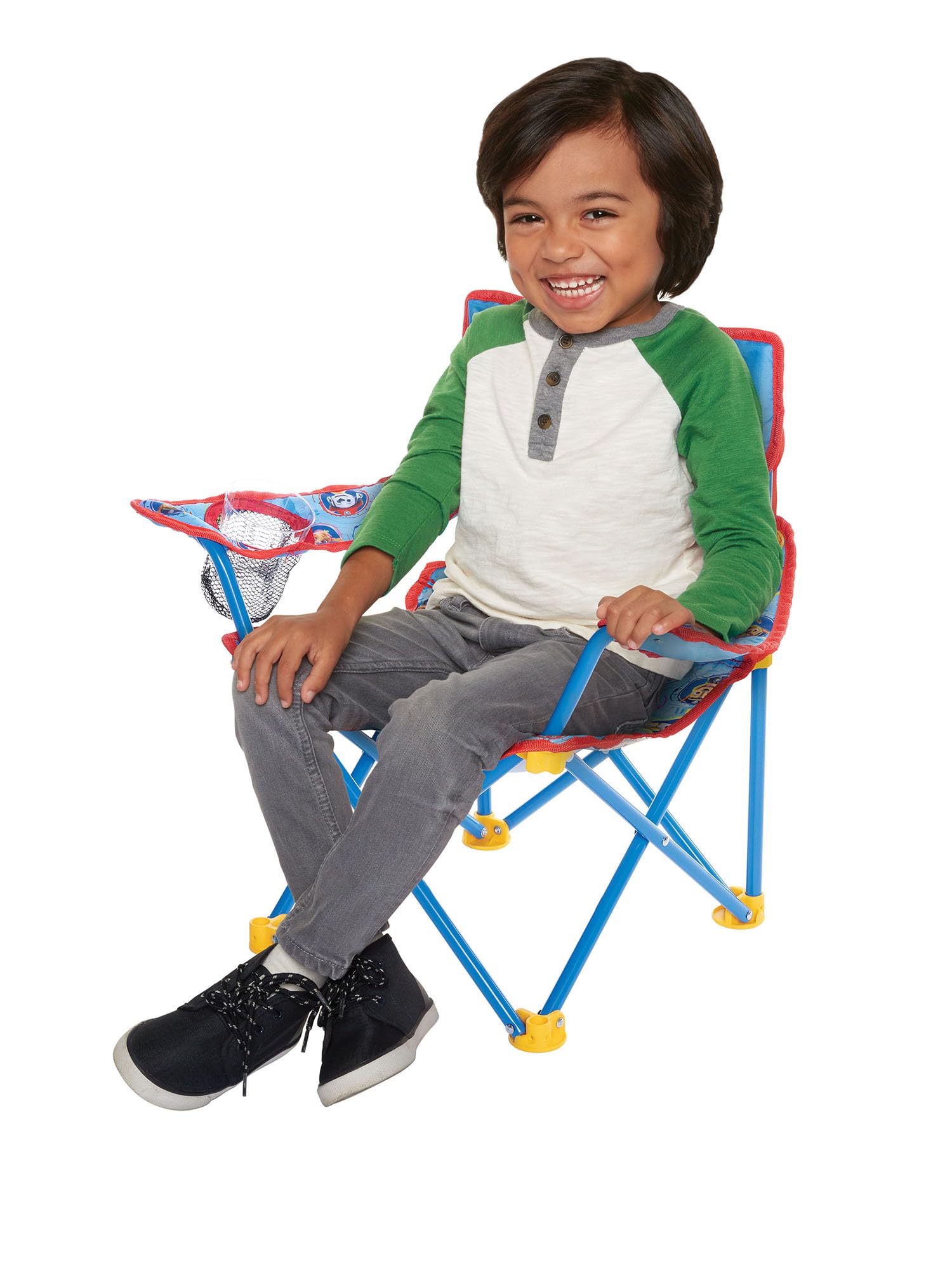 Paw Patrol Kids Camping Chair, Camp Fold N Go Chair with Carry Bag - Image 4