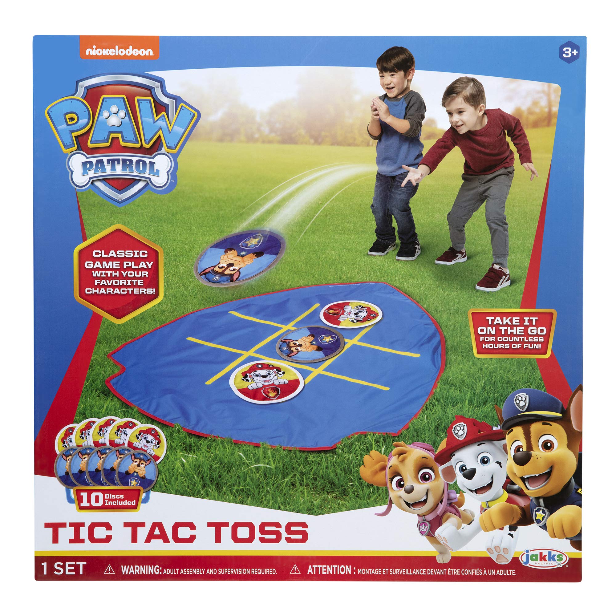Paw Patrol Tic Tac Toe Toss Game for Indoor & Outdoor Play! - Image 6