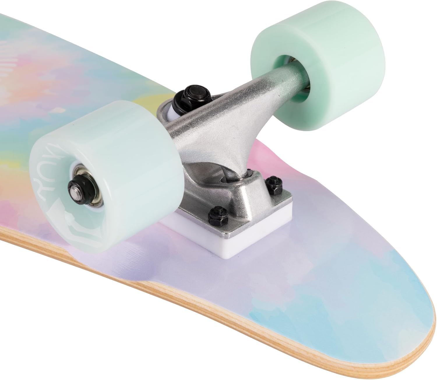 Roxy Mini Pintail Cruiser Skateboard for Girls – 25" Kids Skateboard for Ages 6-12, Durable 7-Ply Wood Deck, 60MM Soft Wheels, ABEC 3 Speed Bearings, Ideal for Beginners & Young Riders - Image 5