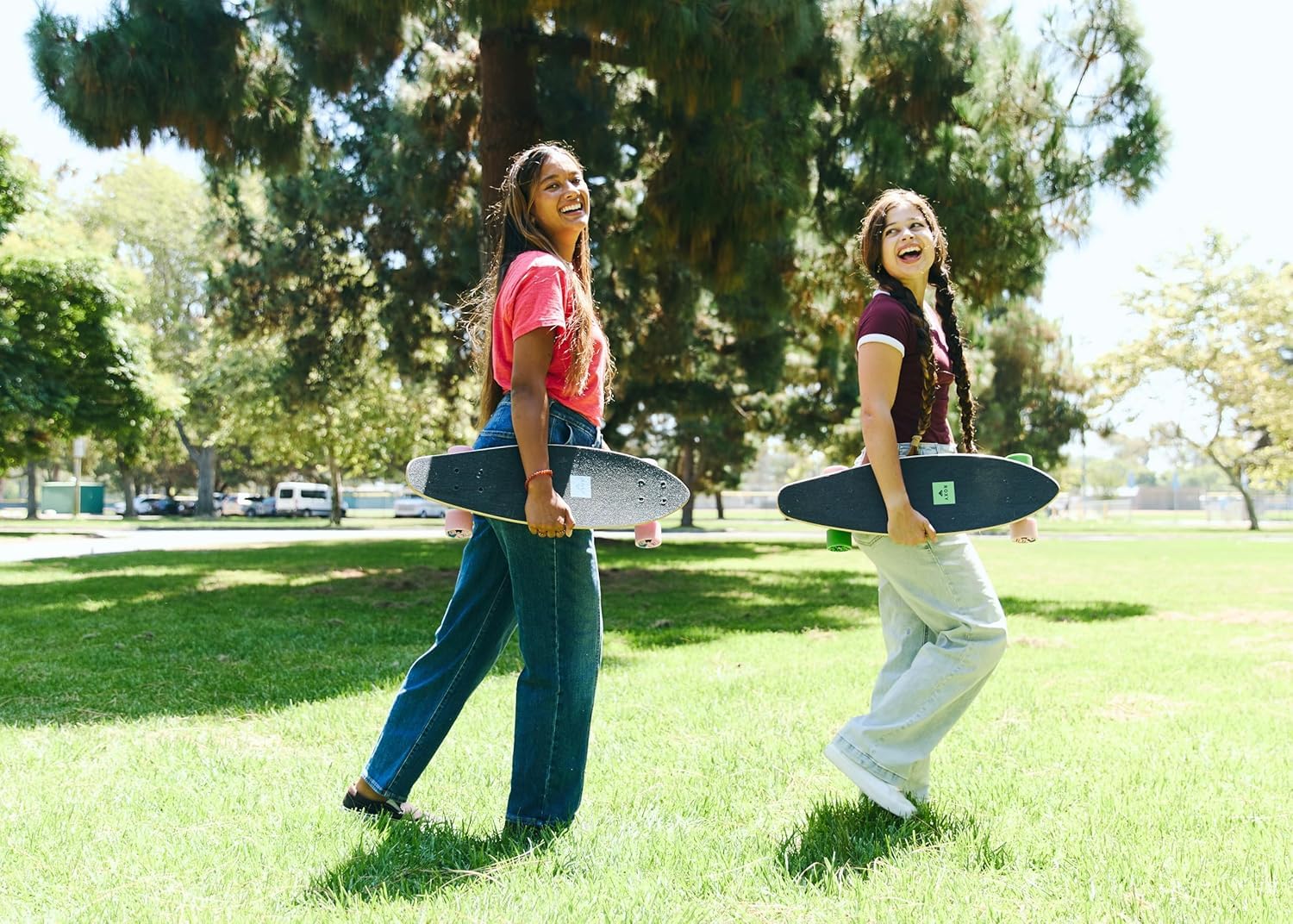 Roxy Mini Pintail Cruiser Skateboard for Girls – 25" Kids Skateboard for Ages 6-12, Durable 7-Ply Wood Deck, 60MM Soft Wheels, ABEC 3 Speed Bearings, Ideal for Beginners & Young Riders - Image 8