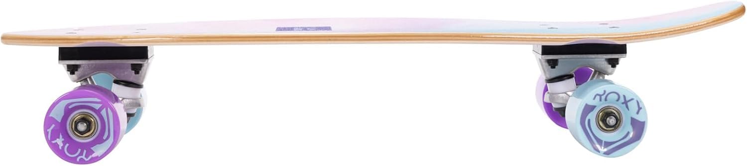 Roxy Mini Pintail Cruiser Skateboard for Girls – 25" Kids Skateboard for Ages 6-12, Durable 7-Ply Wood Deck, 60MM Soft Wheels, ABEC 3 Speed Bearings, Ideal for Beginners & Young Riders - Image 6