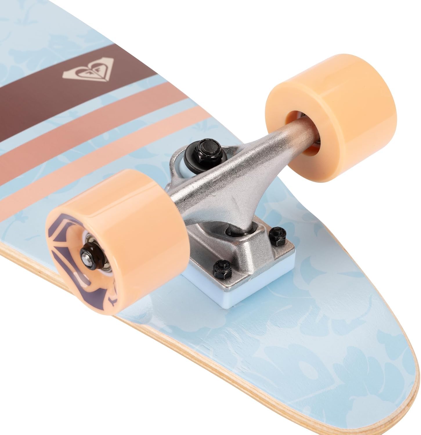 Roxy Mini Pintail Cruiser Skateboard for Girls – 25" Kids Skateboard for Ages 6-12, Durable 7-Ply Wood Deck, 60MM Soft Wheels, ABEC 3 Speed Bearings, Ideal for Beginners & Young Riders - Image 8