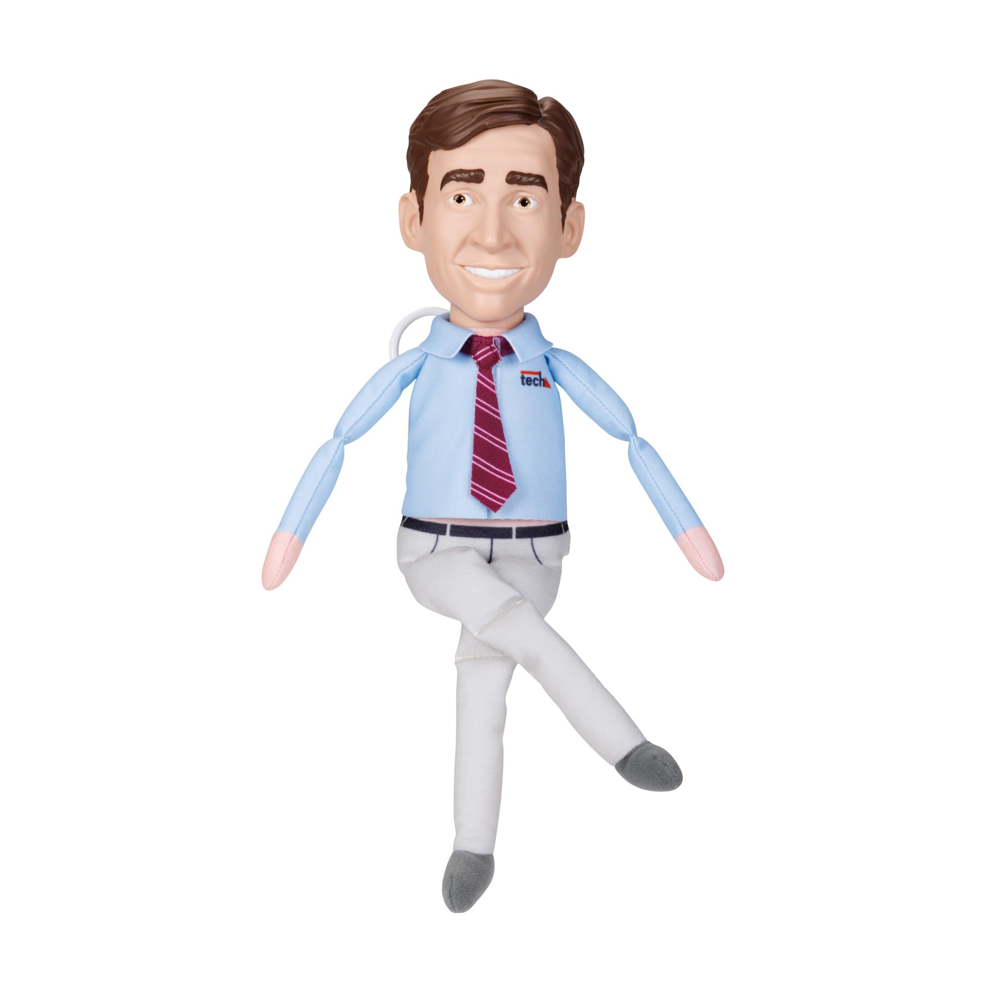 Shelf Talkers 12" Talking Plush Andy from The 40-Year-Old Virgin Movie, Pull String Toy Collectible Plush - Image 10