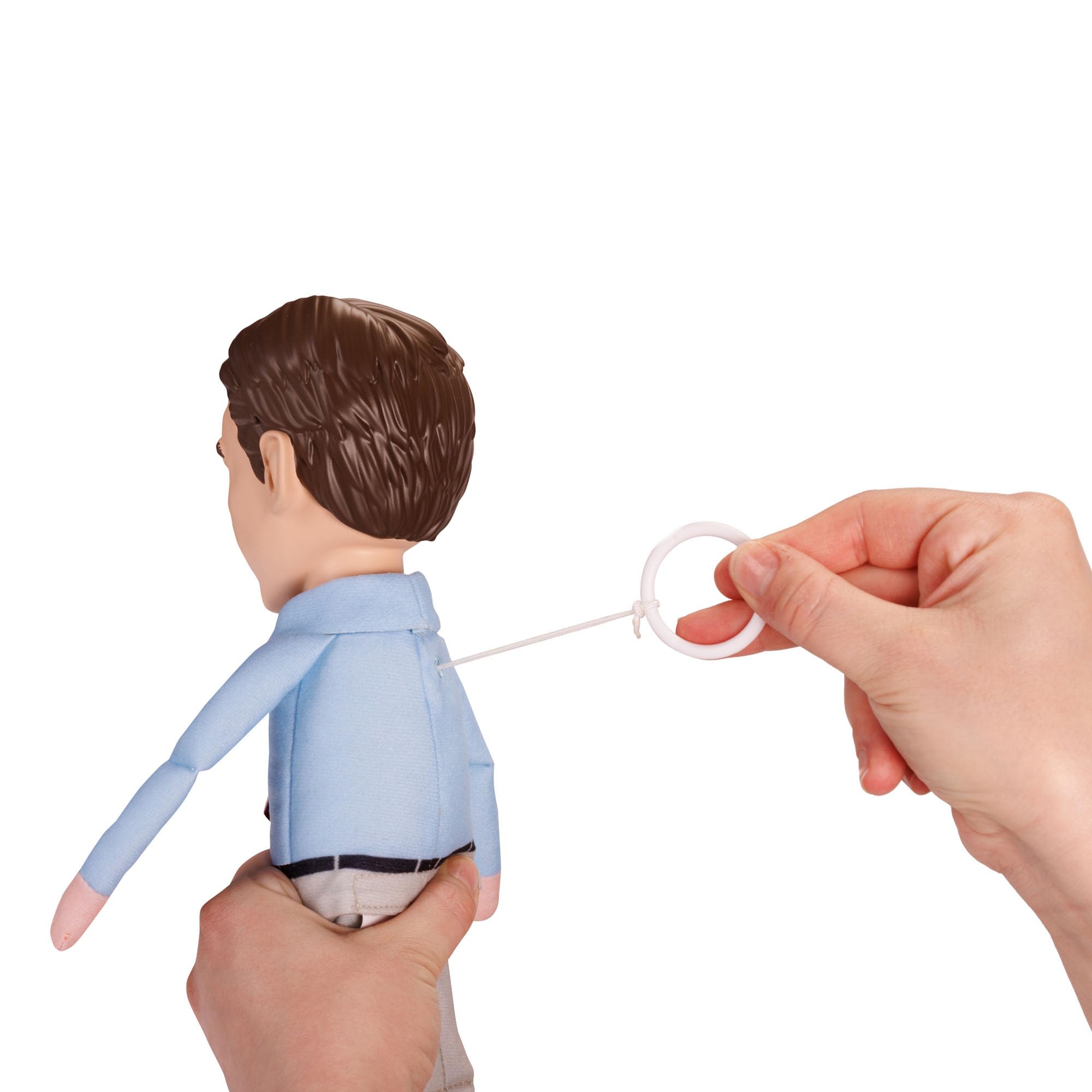 Shelf Talkers 12" Talking Plush Andy from The 40-Year-Old Virgin Movie, Pull String Toy Collectible Plush - Image 3