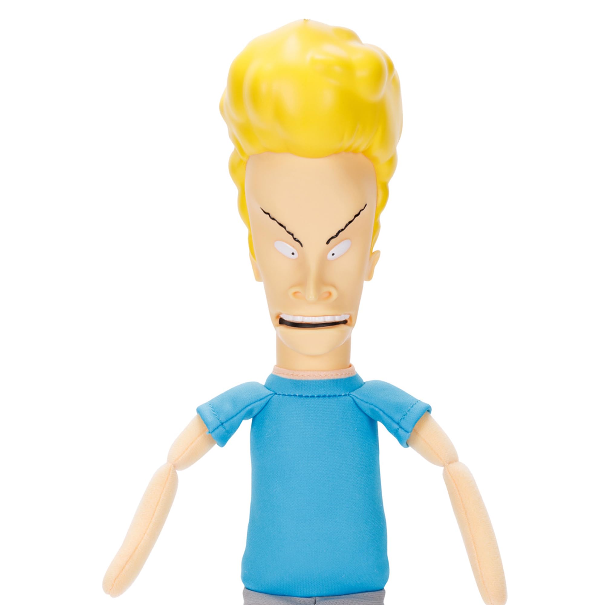 Shelf Talkers 12" Talking Plush Beavis from Beavis & Butt-Head, Pull String Toy Collectible Plush - Image 5