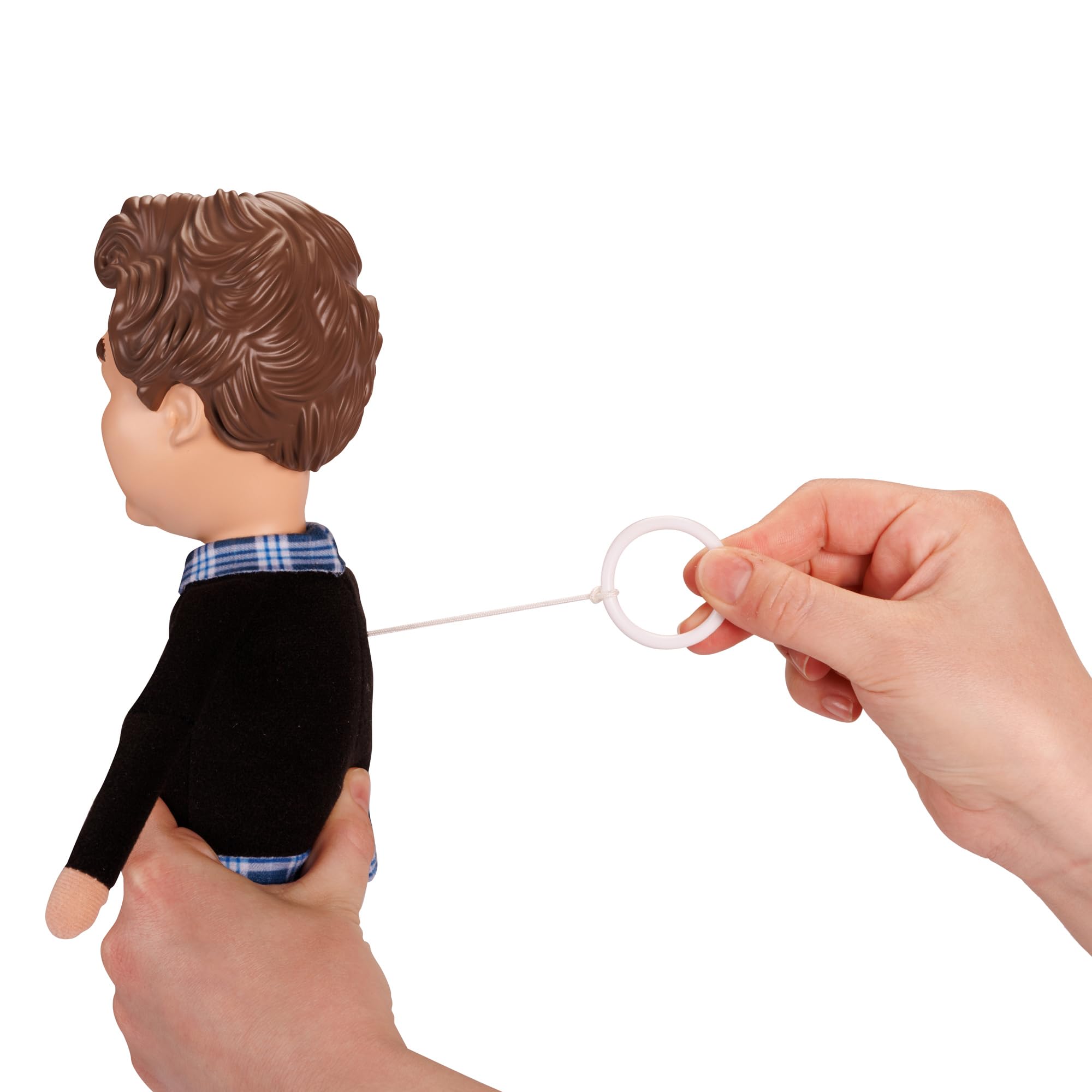 Shelf Talkers 12" Talking Plush Bluto from Animal House Movie, Pull String Toy Collectible Plush - Image 4