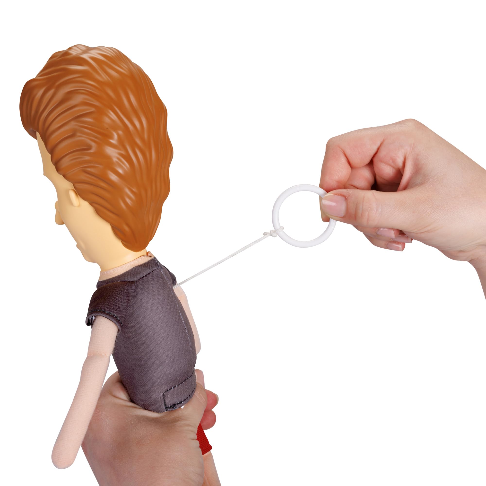 Shelf Talkers 12" Talking Plush Butt-Head from Beavis & Butt-Head, Pull String Toy Collectible Plush - Image 4