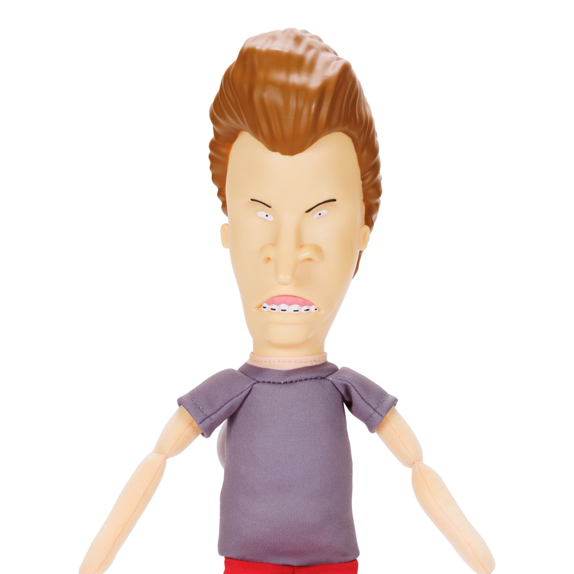 Shelf Talkers 12" Talking Plush Butt-Head from Beavis & Butt-Head, Pull String Toy Collectible Plush - Image 5