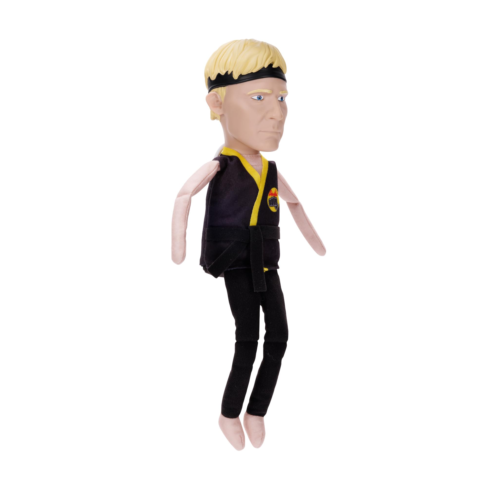 Shelf Talkers 12" Talking Plush Johnny from The Cobra Kai Series, Pull String Toy Collectible Plush - Image 3