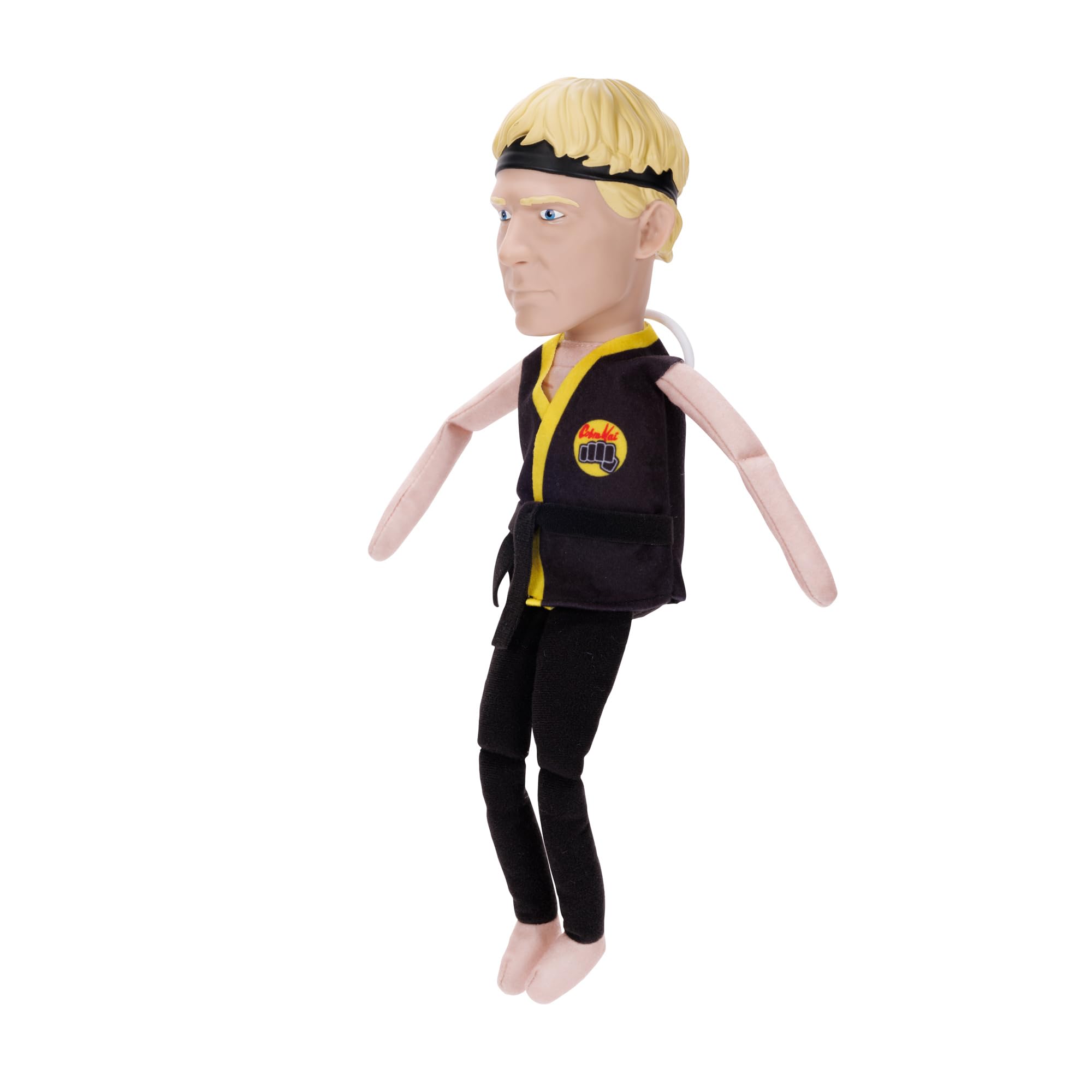 Shelf Talkers 12" Talking Plush Johnny from The Cobra Kai Series, Pull String Toy Collectible Plush - Image 8
