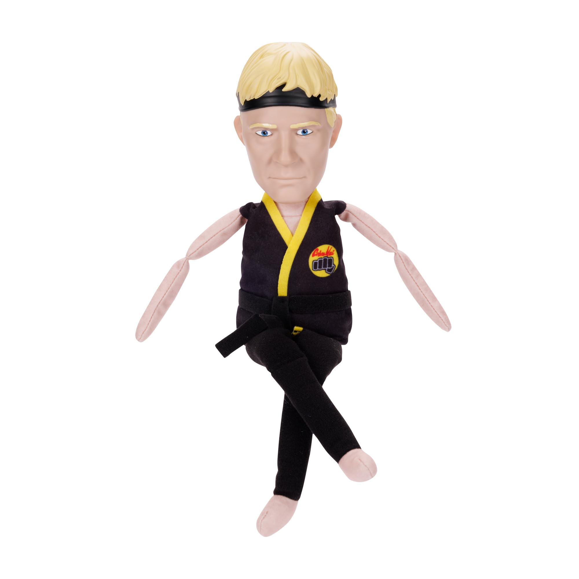 Shelf Talkers 12" Talking Plush Johnny from The Cobra Kai Series, Pull String Toy Collectible Plush - Image 9