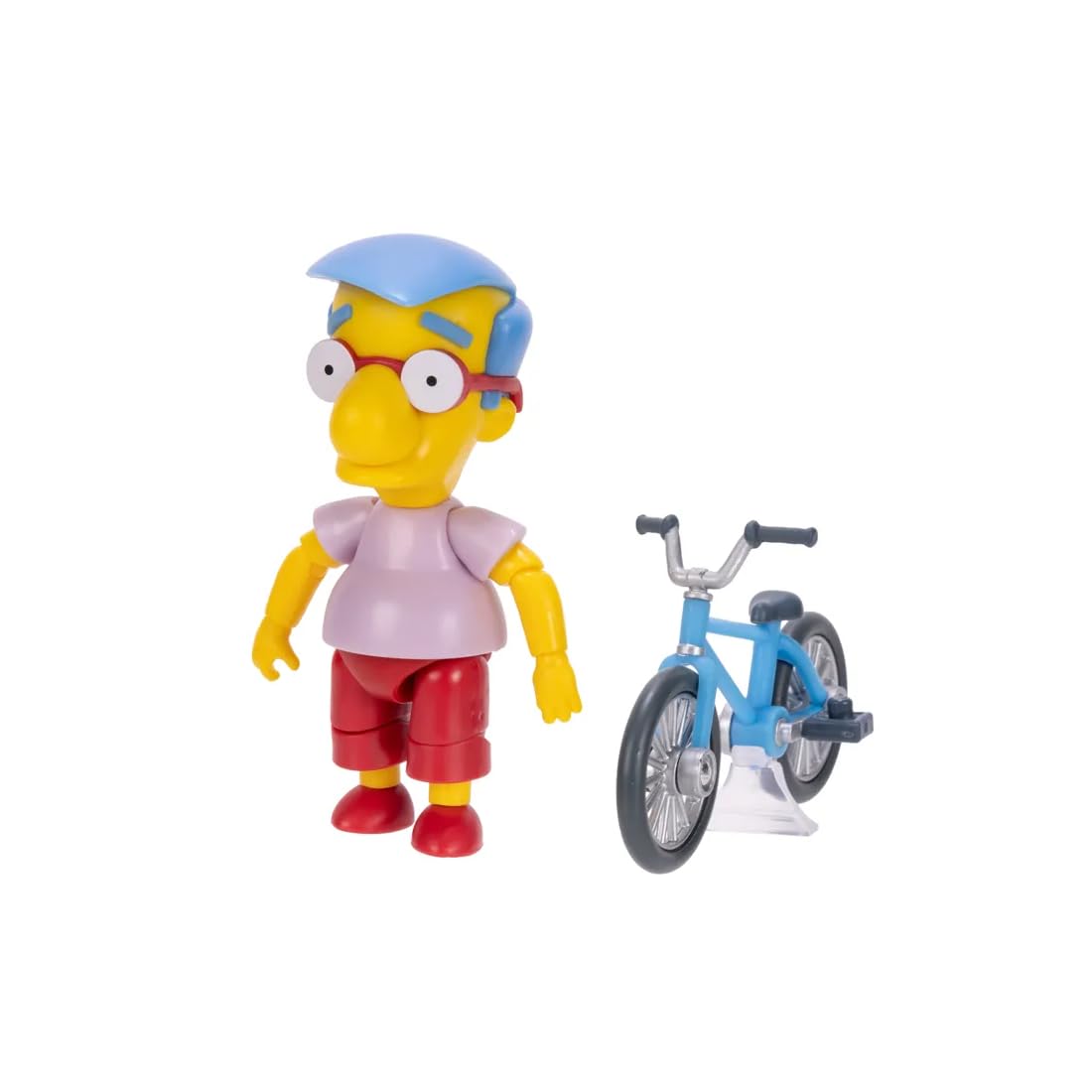 The Simpsons 5" Action Figure Milhouse with Bicycle Wave #3 - Image 3