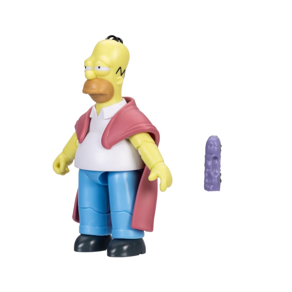 The Simpsons Action Figures 5-Inch Sick Homer with Hoagie - Image 3