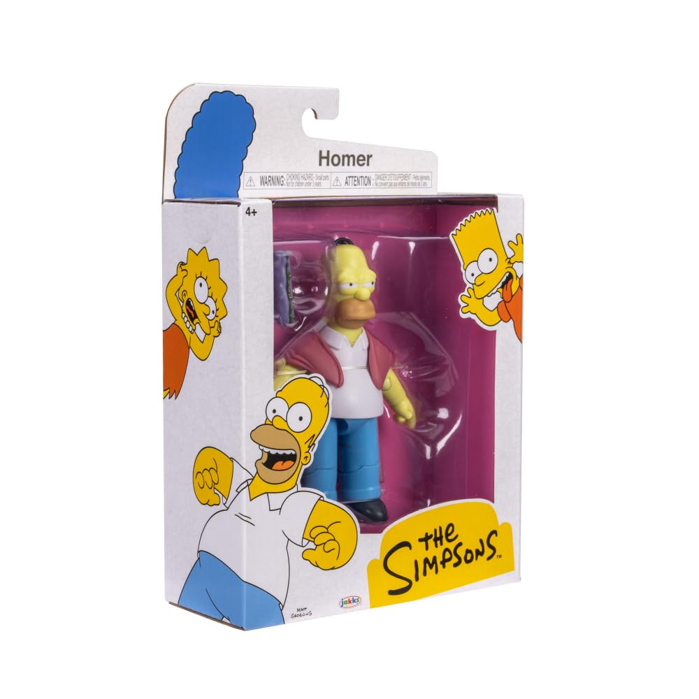 The Simpsons Action Figures 5-Inch Sick Homer with Hoagie - Image 6