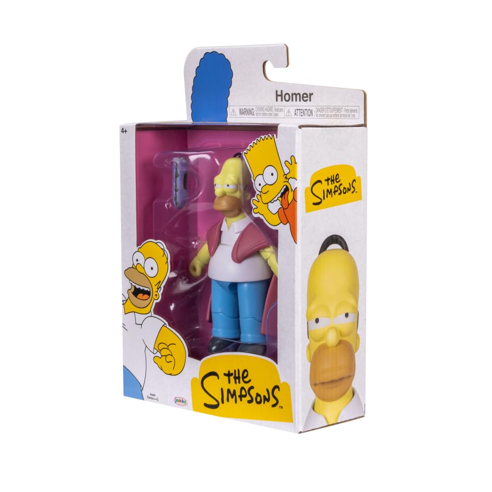 The Simpsons Action Figures 5-Inch Sick Homer with Hoagie - Image 7