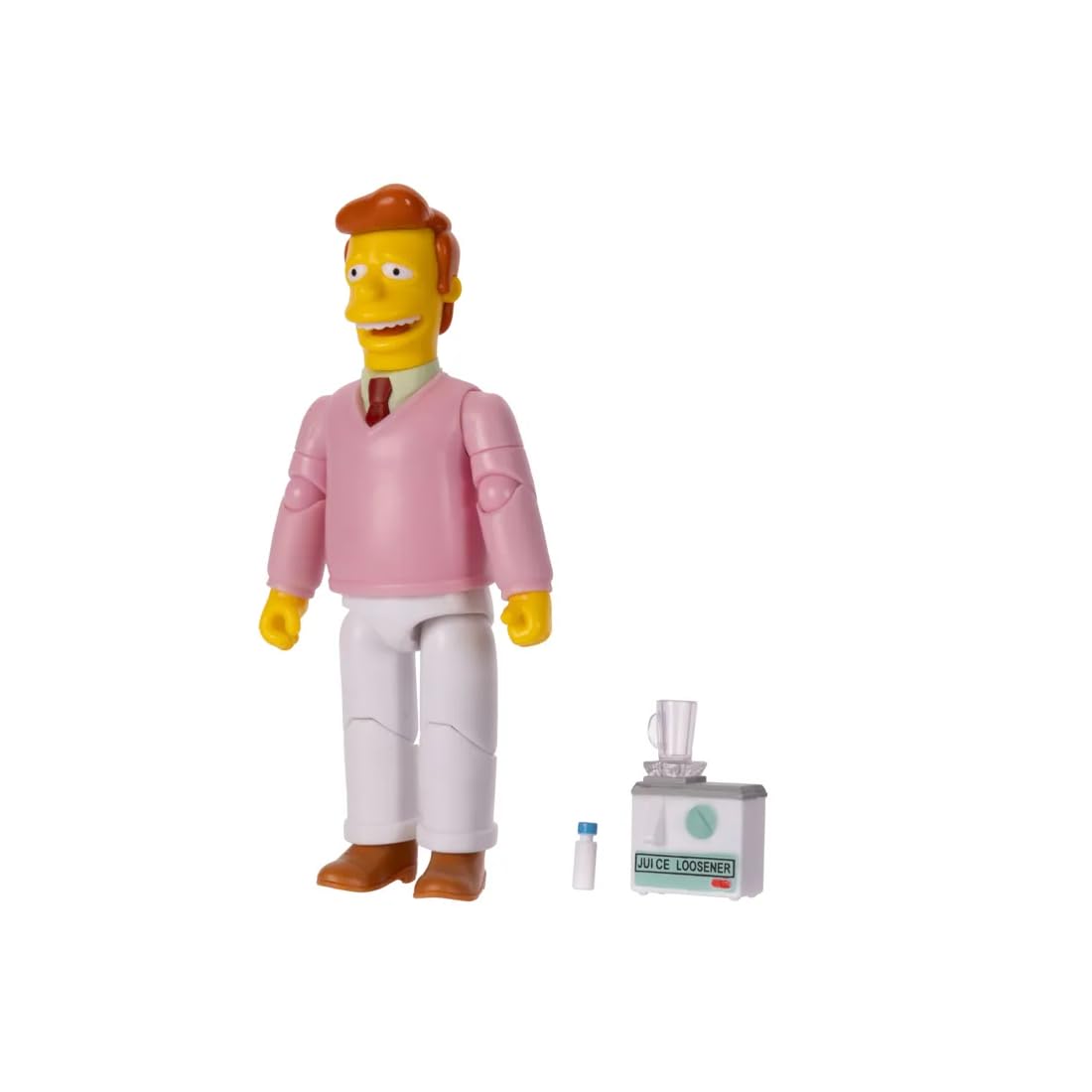 The Simpsons Action Figures 5-Inch Troy Mcclure with Brief Case and Breath Freshener - Image 5