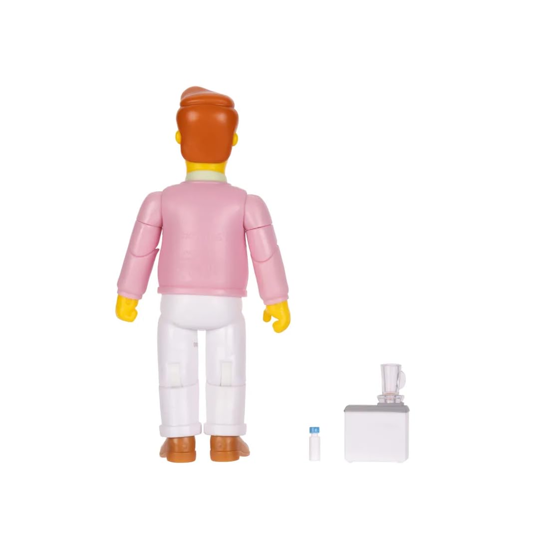 The Simpsons Action Figures 5-Inch Troy Mcclure with Brief Case and Breath Freshener - Image 7