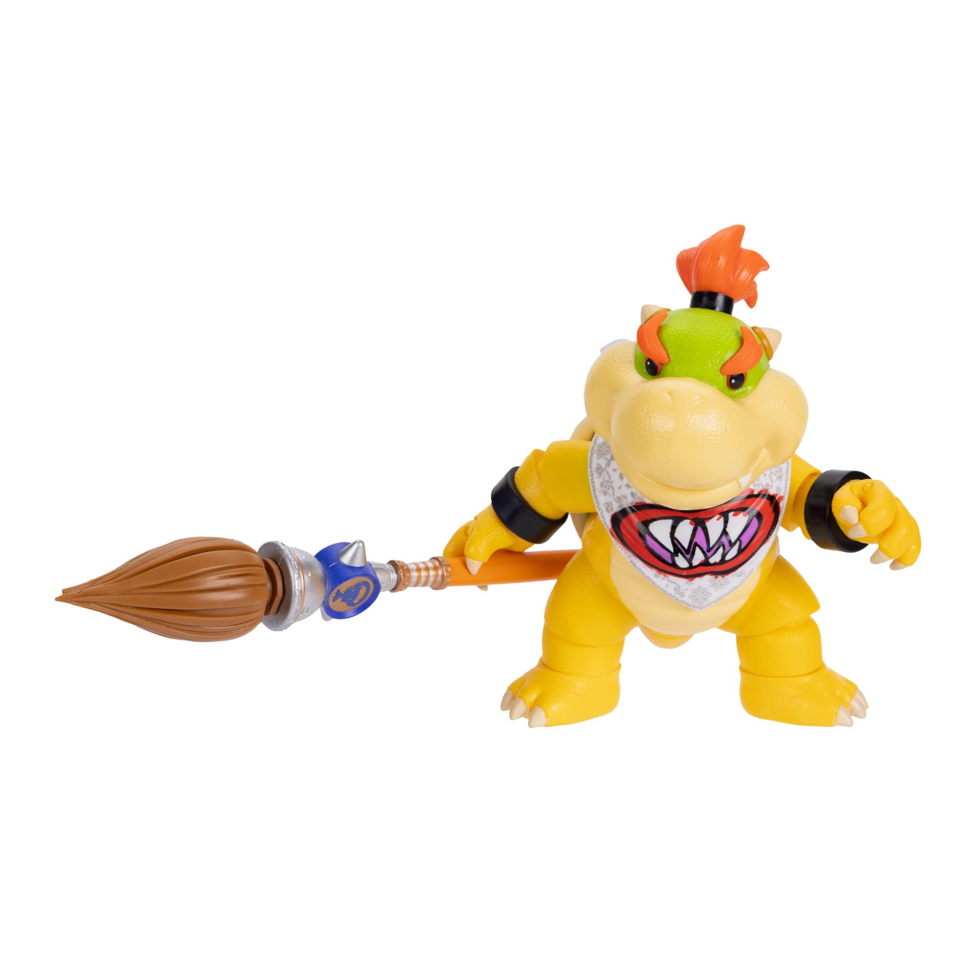 The Super Mario Galaxy Movie 5” Action Figures Series 1 – Bowser Jr. Figure with Paint Brush Accessory - Premium Details and 17 Points of Articulation - Image 4