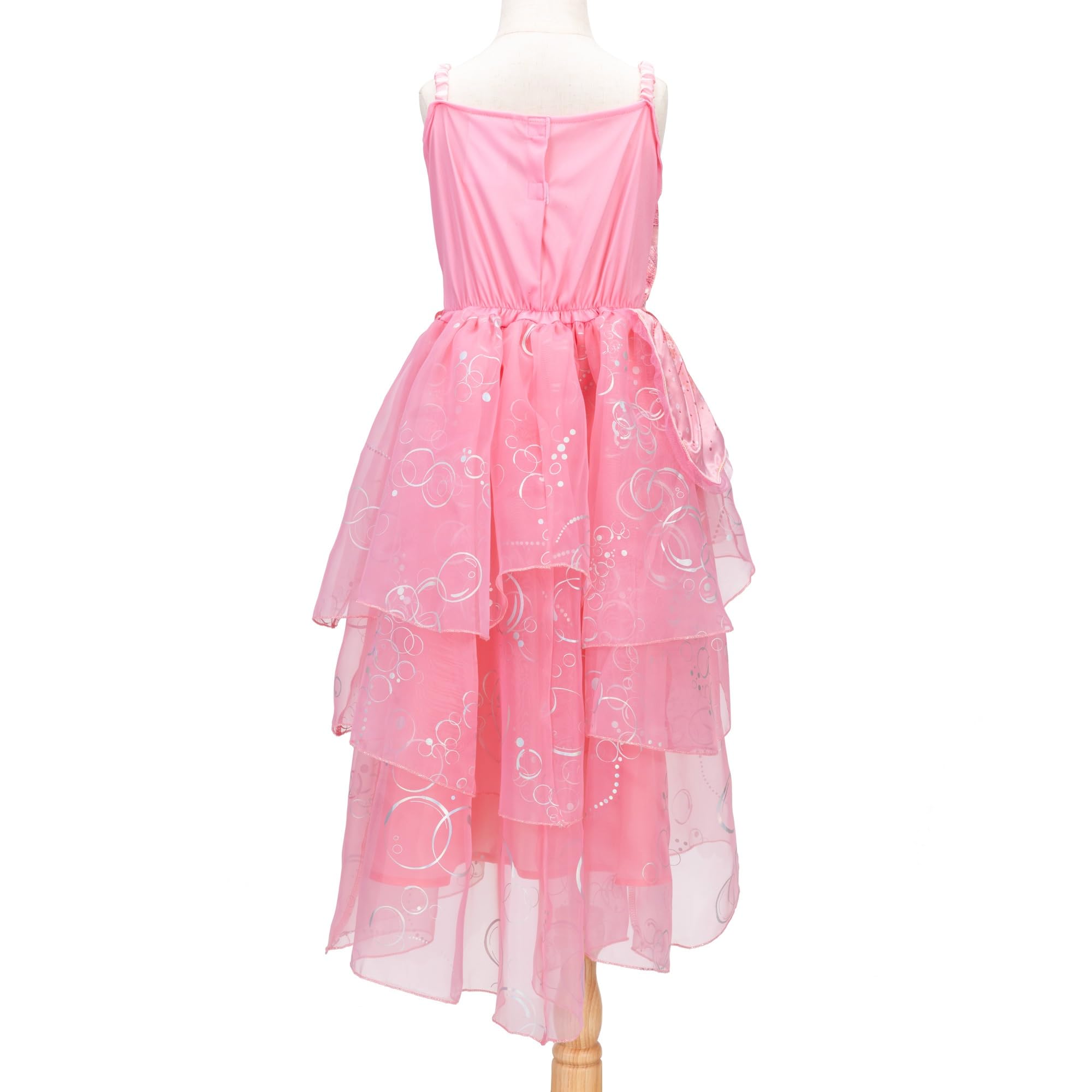 Wicked Glinda Dress for Girls Premium Official Wicked Costume Pink Bubble Dress & Shiny Tiara, with Holographic Sequin Details that Provide Shimmer and Shine! [Amazon Exclusive] - Image 5